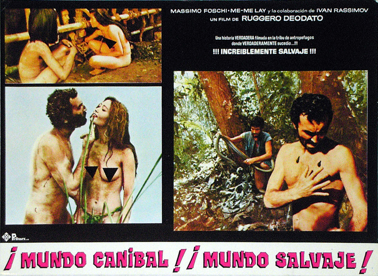 JUNGLE HOLOCAUST - Mexican lobby card v1