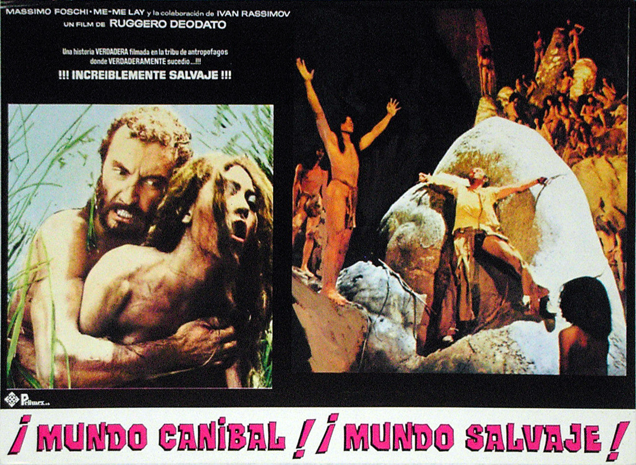 JUNGLE HOLOCAUST - Mexican lobby card v2