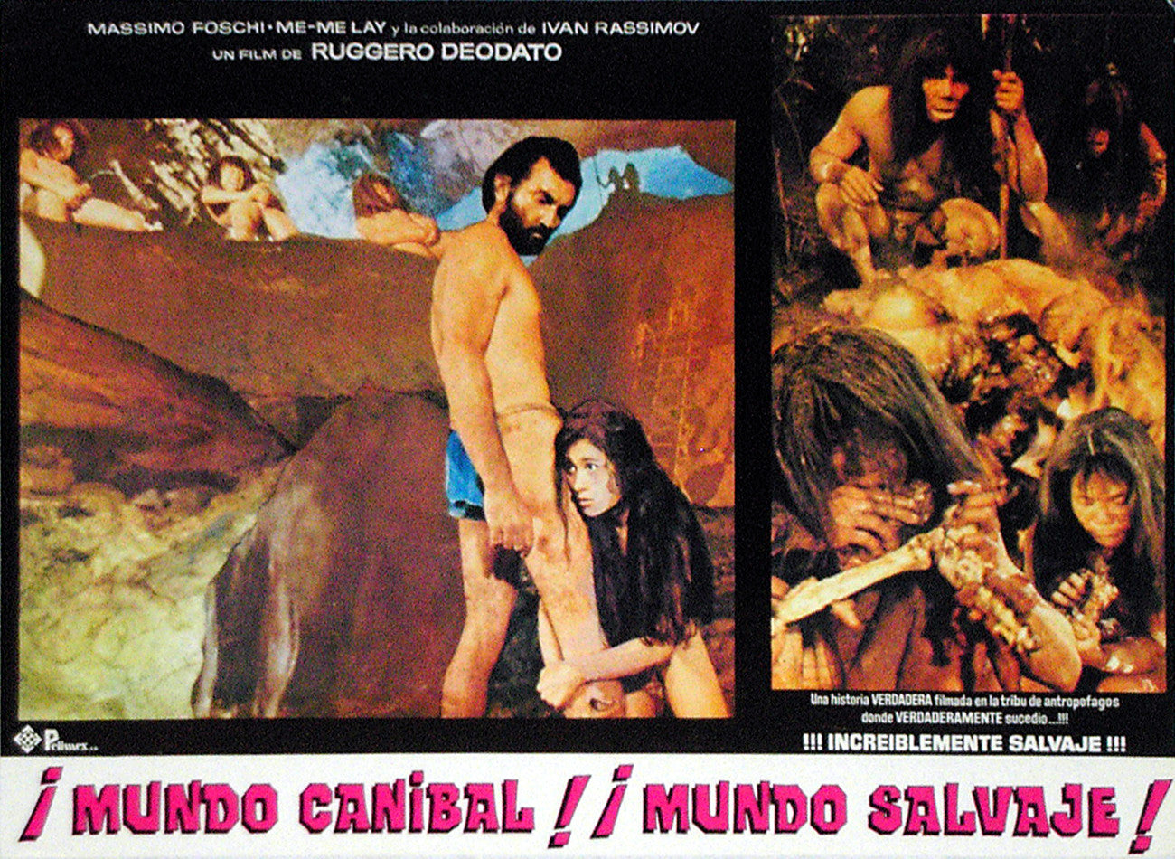JUNGLE HOLOCAUST - Mexican lobby card v4