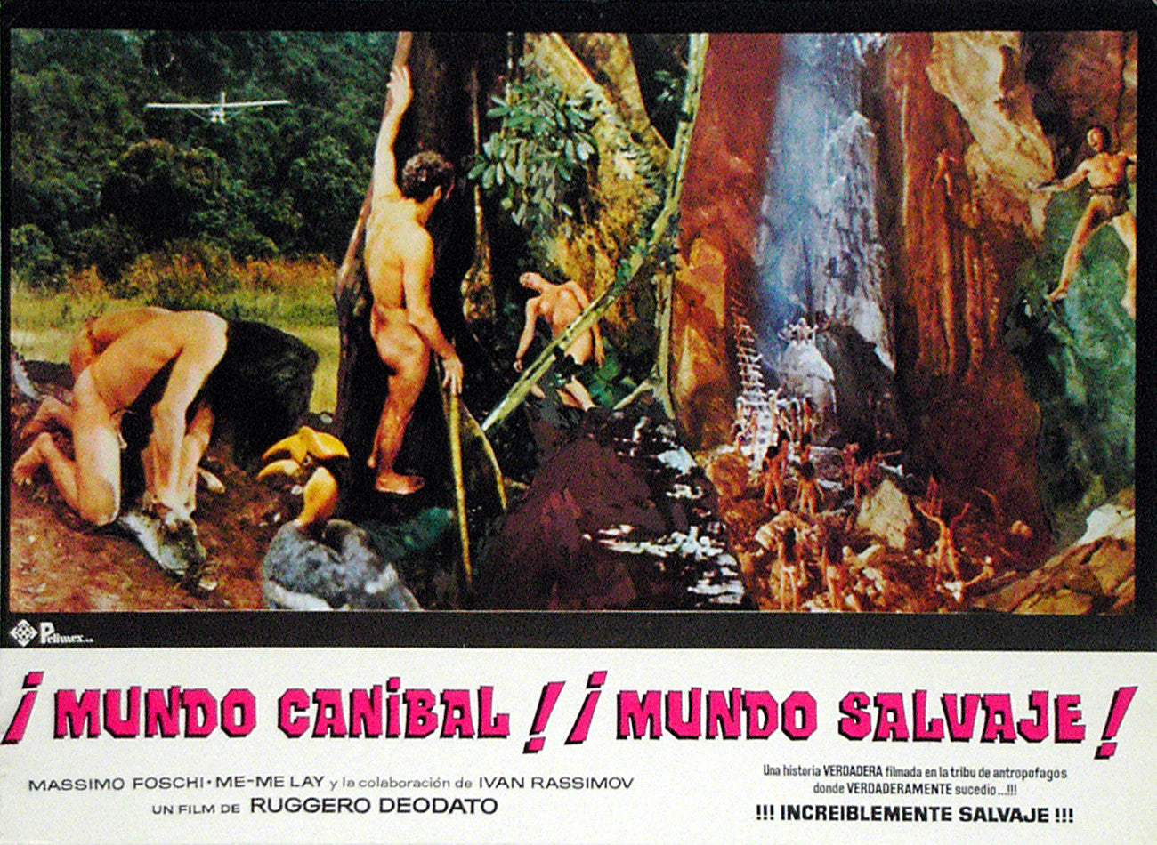 JUNGLE HOLOCAUST - Mexican lobby card v6