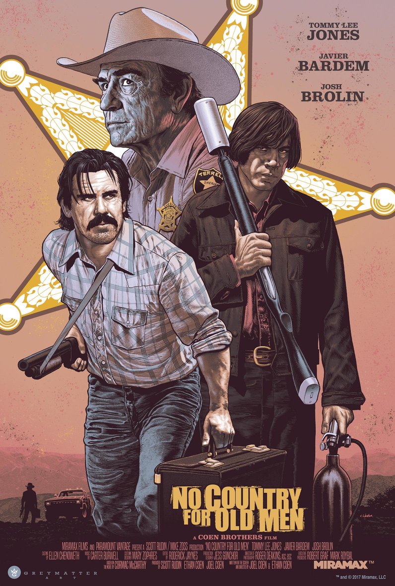 NO COUNTRY FOR OLD MEN (regular) by Chris Weston