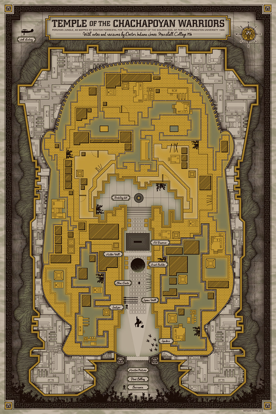 RAIDERS OF THE LOST ARK by Anthony Petrie