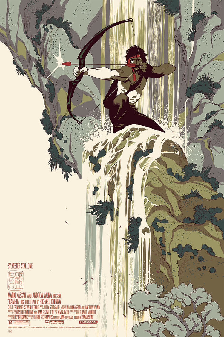RAMBO: FIRST BLOOD II by Tomer Hanuka
