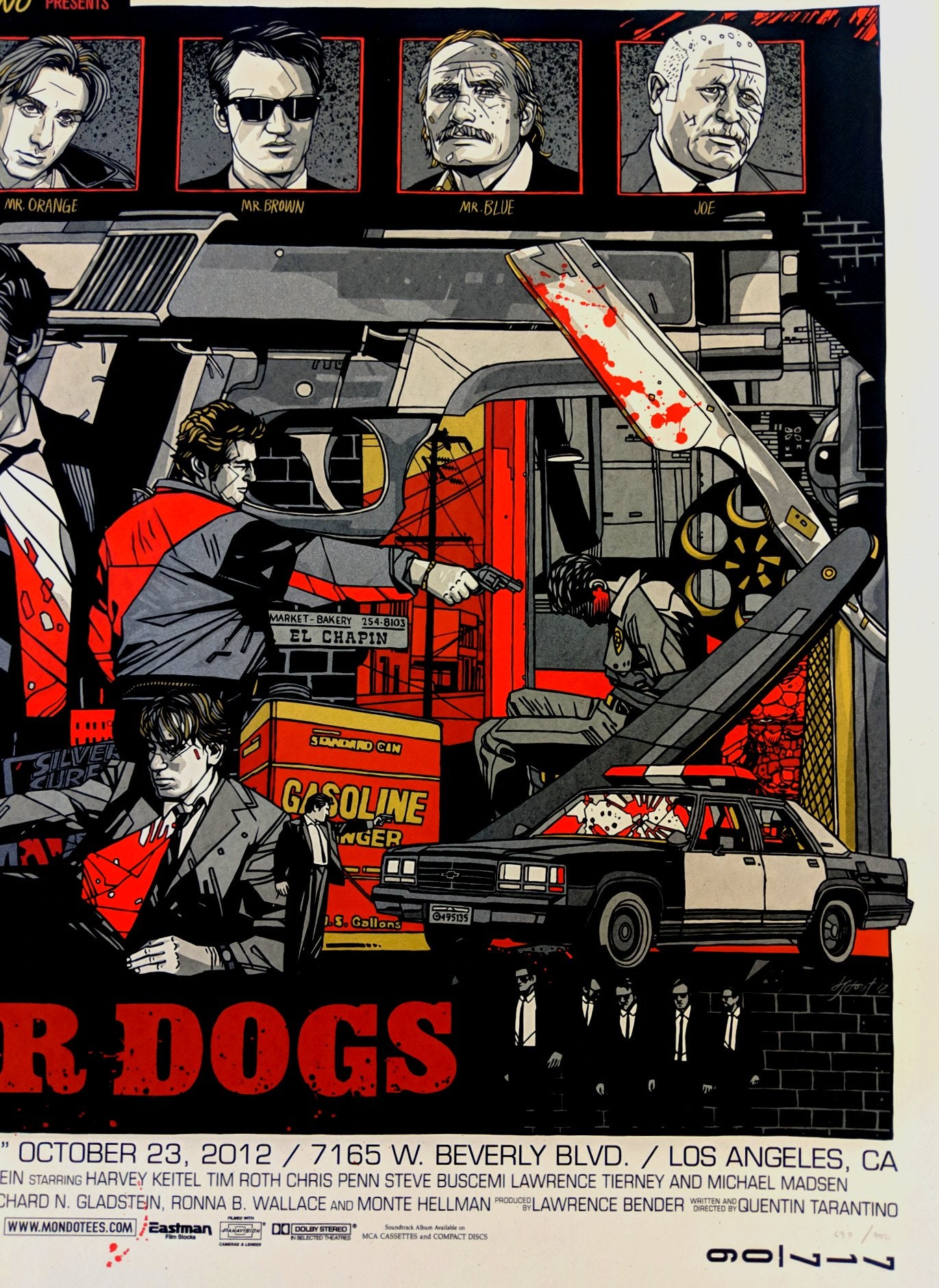 RESERVOIR DOGS (regular) by Tyler Stout