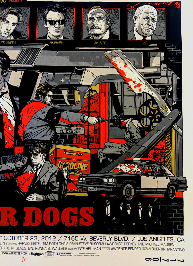 RESERVOIR DOGS (regular) by Tyler Stout