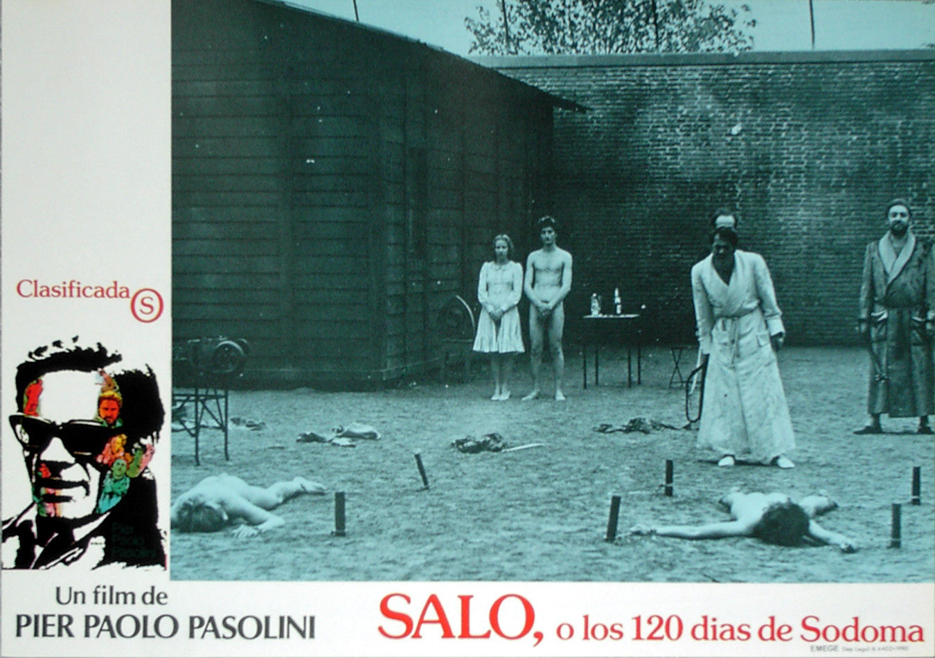 SALO: 120 DAYS OF SODOM - Spanish lobby card v05