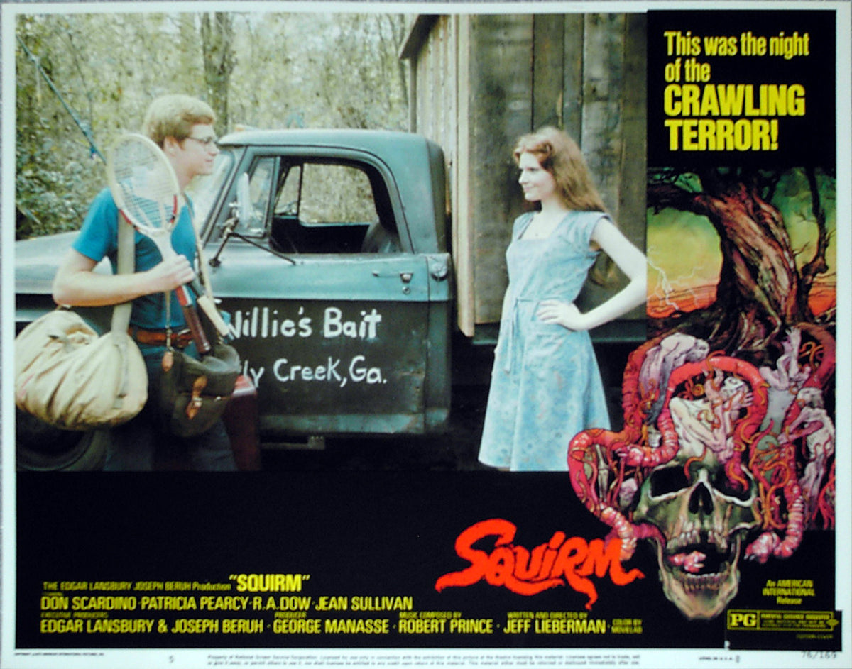 squirm movie poster