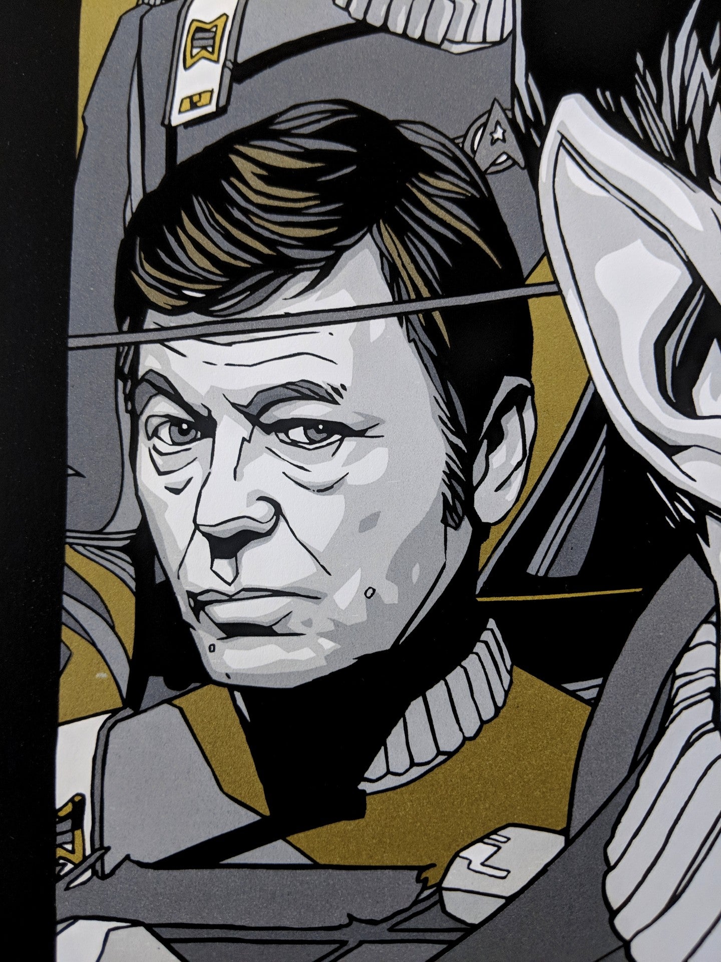 STAR TREK II: THE WRATH OF KHAN (variant) by Tyler Stout