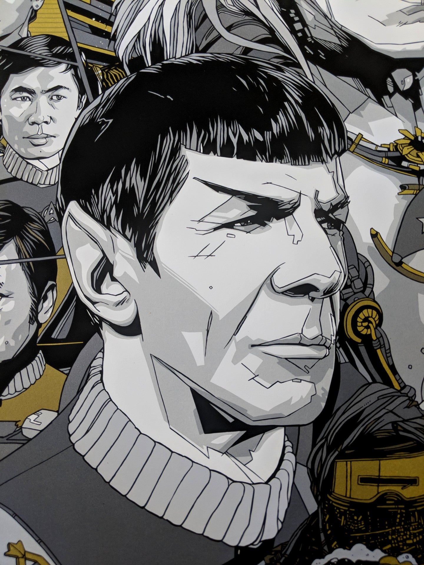 STAR TREK II: THE WRATH OF KHAN (variant) by Tyler Stout