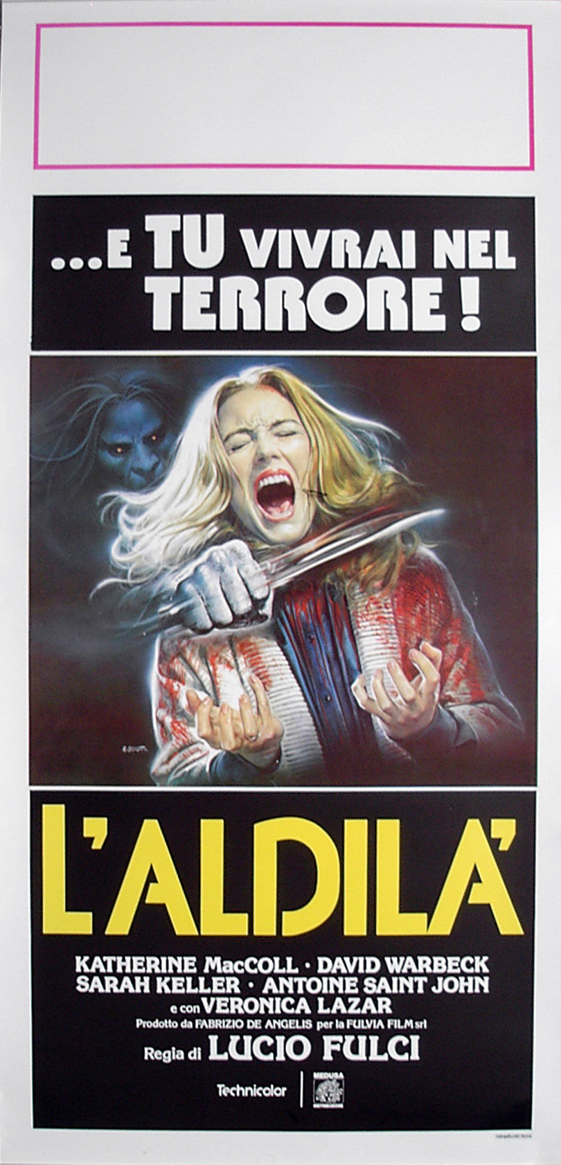 BEYOND, THE - Italian locadina poster