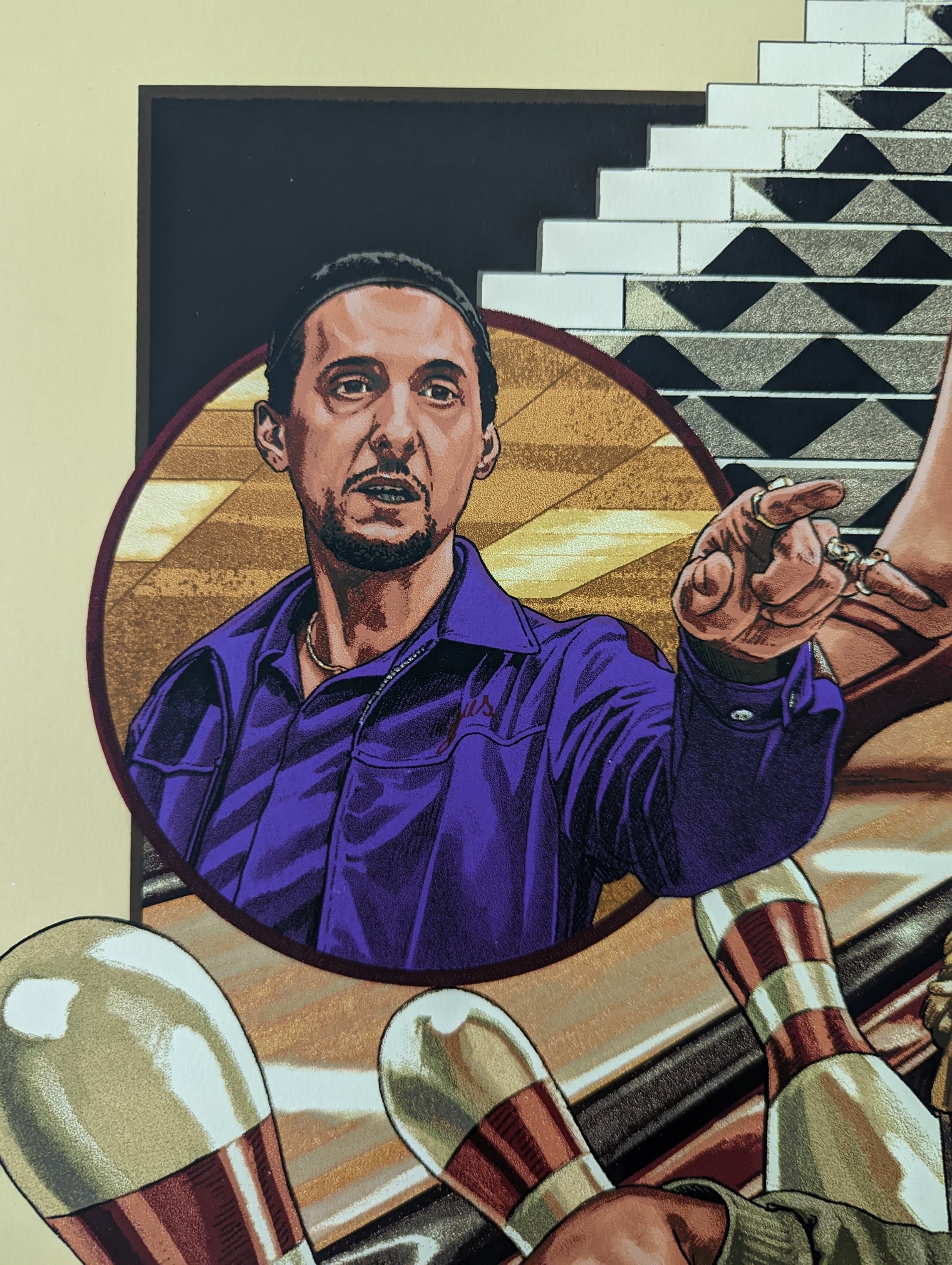 BIG LEBOWSKI, THE (variant) by Juan Carlos Ruiz Burgos