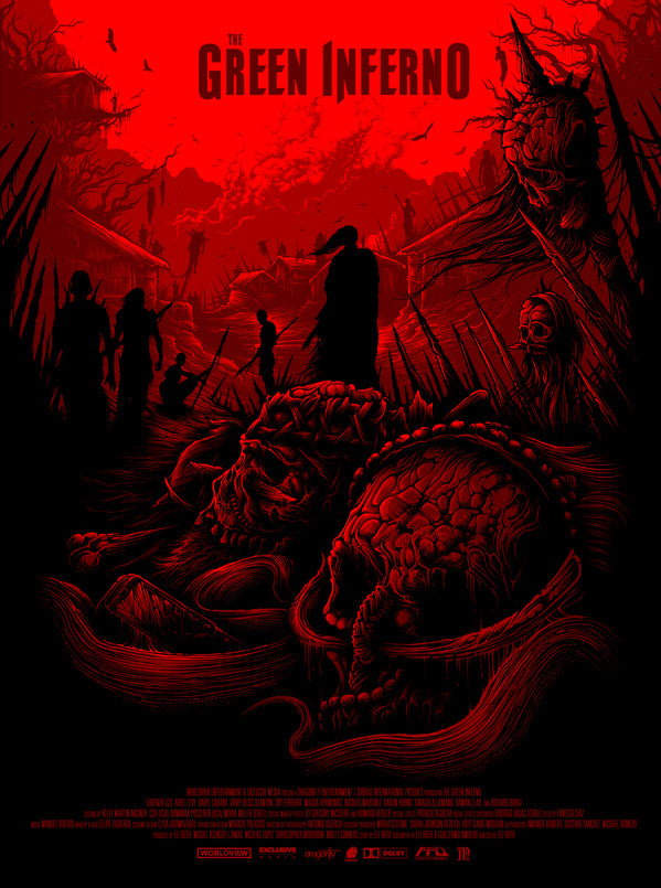 GREEN INFERNO, THE  by Dan Mumford