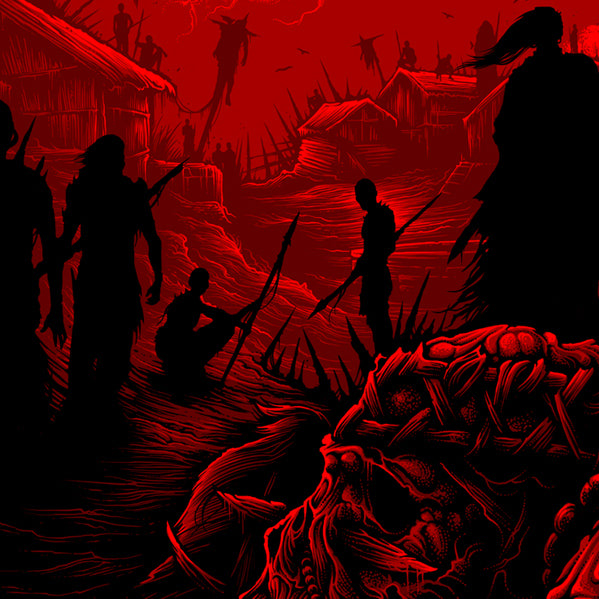 GREEN INFERNO, THE  by Dan Mumford