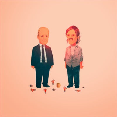 TRUE DETECTIVE (set) by Olly Moss