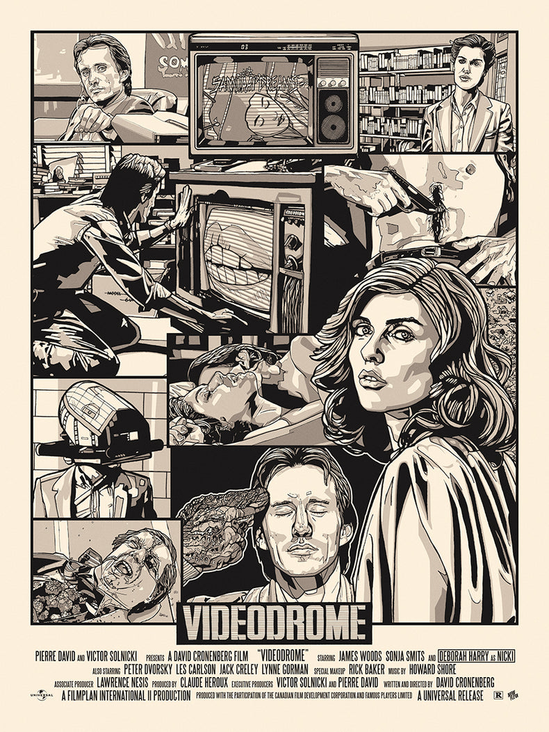 VIDEODROME (variant) by N.E.