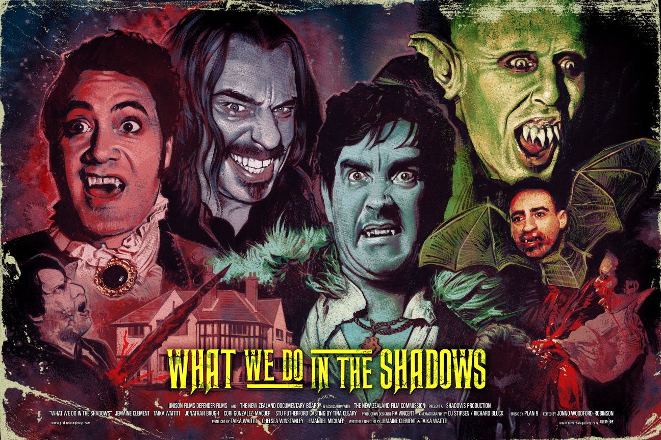 WHAT WE DO IN THE SHADOWS by Graham Humphreys