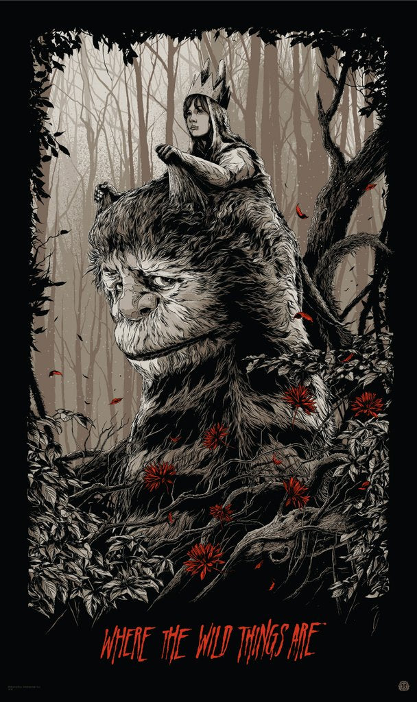 WHERE THE WILD THINGS ARE (variant) by Ken Taylor