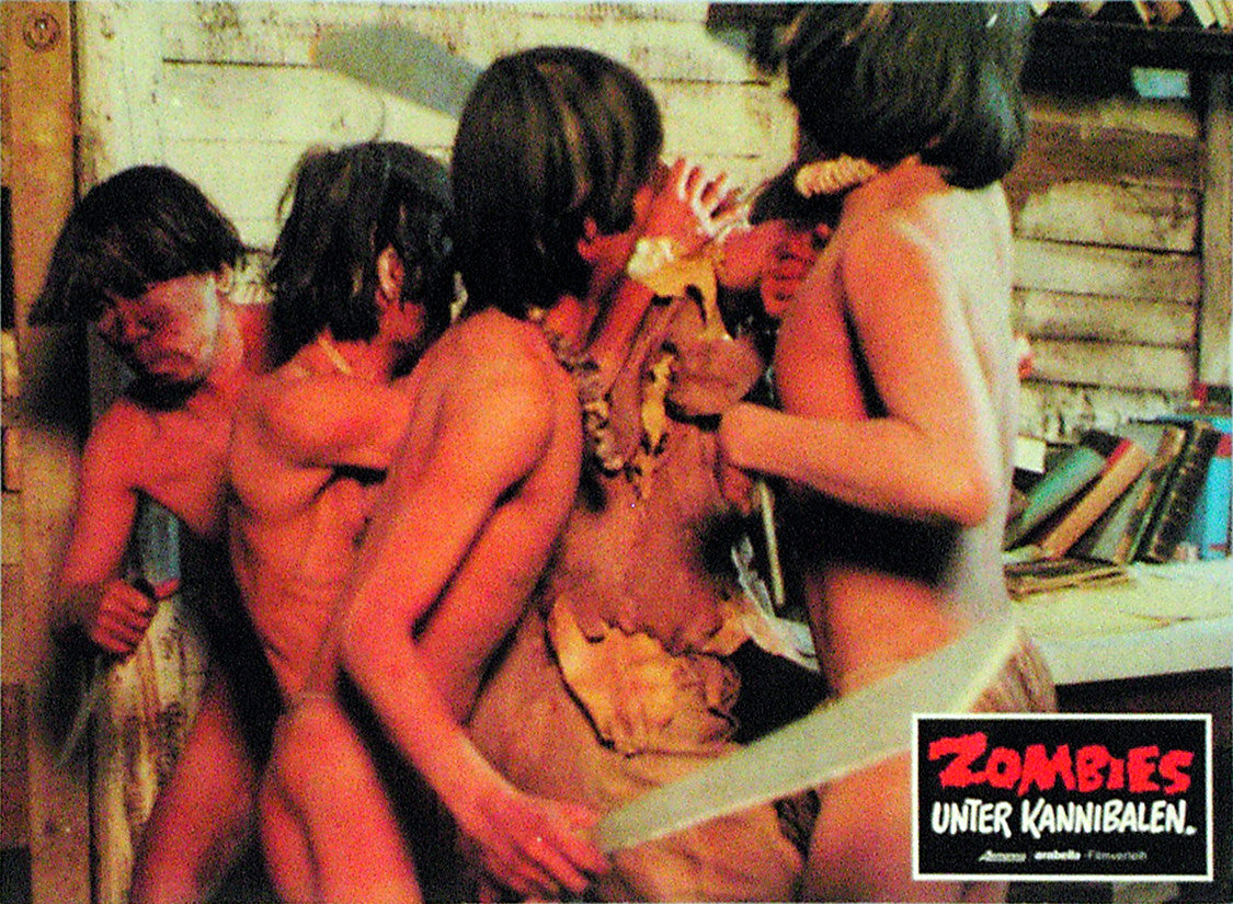 ZOMBIE HOLOCAUST - German lobby card v05
