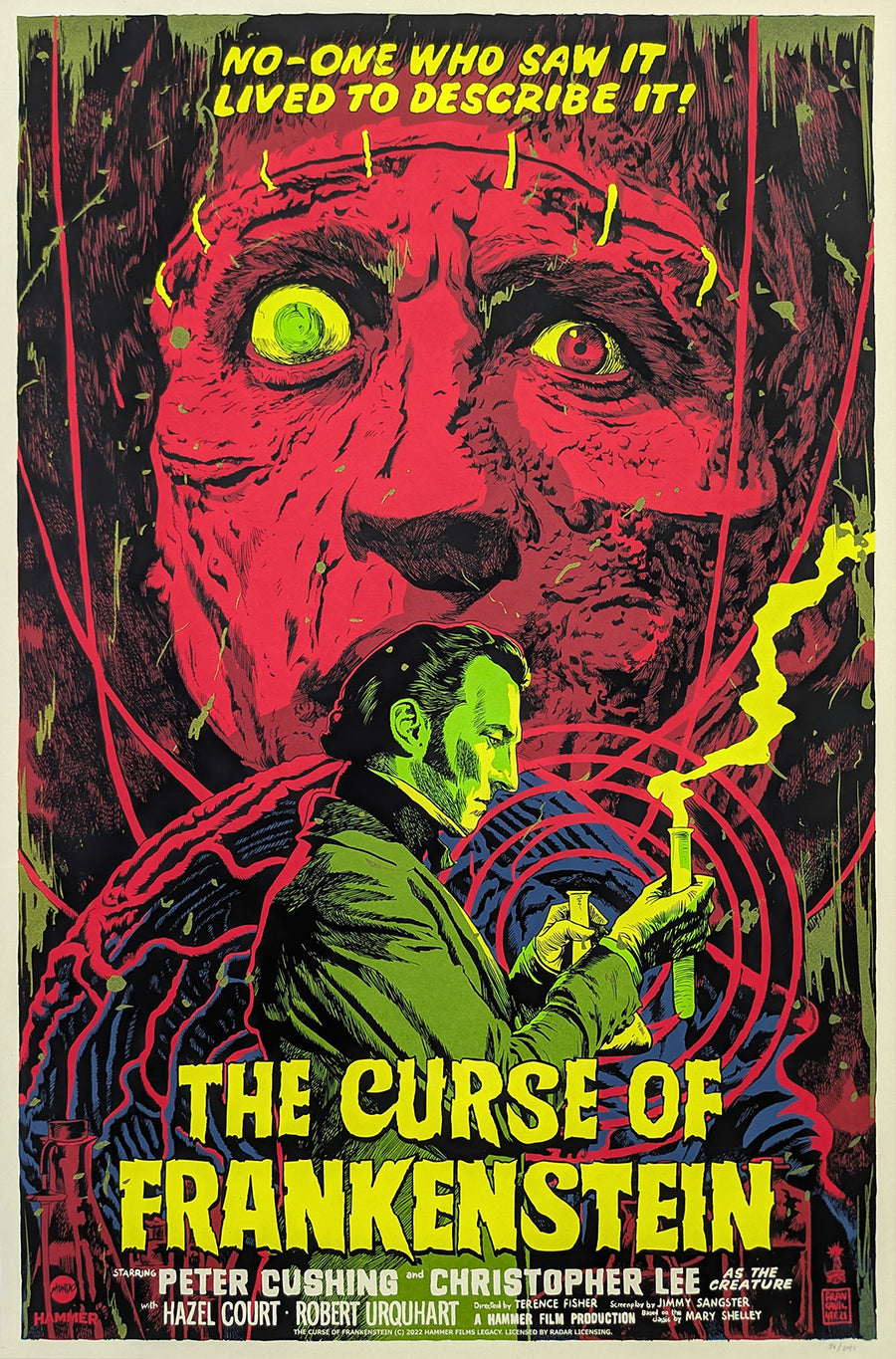 CURSE OF FRANKENSTEIN, THE (regular) by Francesco Francavilla
