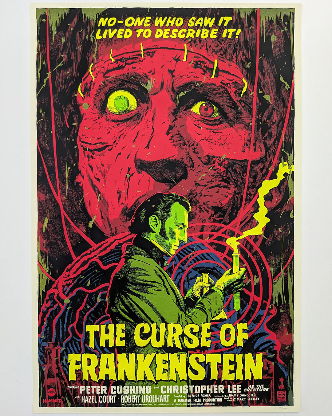 CURSE OF FRANKENSTEIN, THE (regular) by Francesco Francavilla