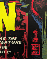 CURSE OF FRANKENSTEIN, THE (regular) by Francesco Francavilla