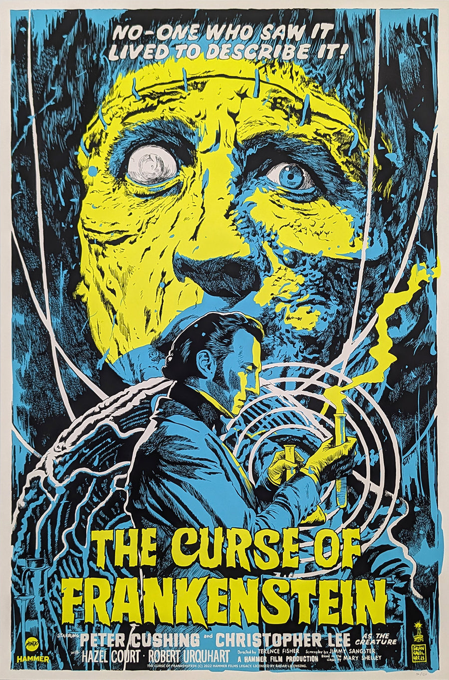 CURSE OF FRANKENSTEIN, THE (variant) by Francesco Francavilla