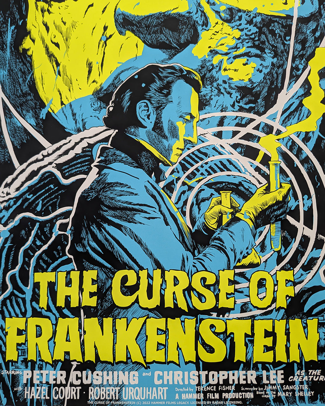 CURSE OF FRANKENSTEIN, THE (variant) by Francesco Francavilla