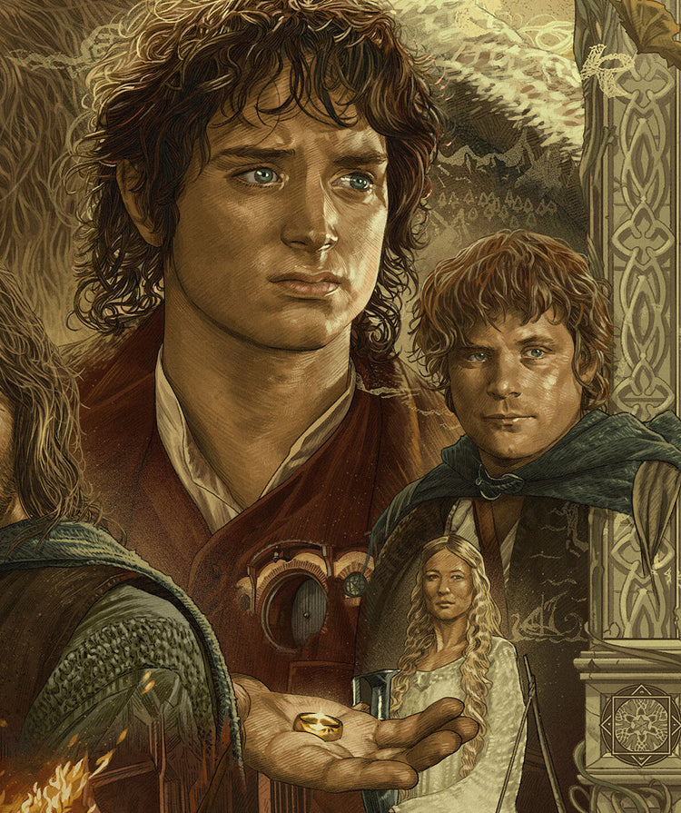 LORD OF THE RINGS: THE FELLOWSHIP OF THE RING, THE (regular) by Juan Carlos Ruiz Burgos