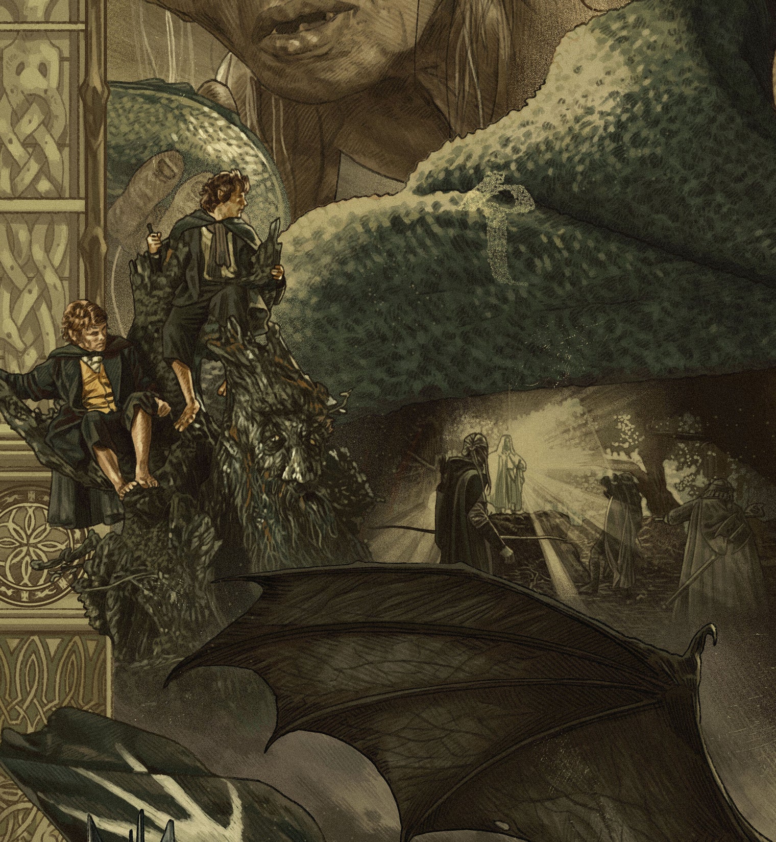 LORD OF THE RINGS: THE TWO TOWERS, THE (regular) by Juan Carlos Ruiz Burgos