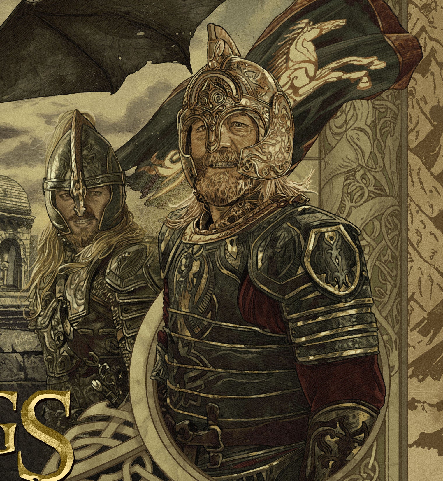 LORD OF THE RINGS: THE TWO TOWERS, THE (regular) by Juan Carlos Ruiz Burgos