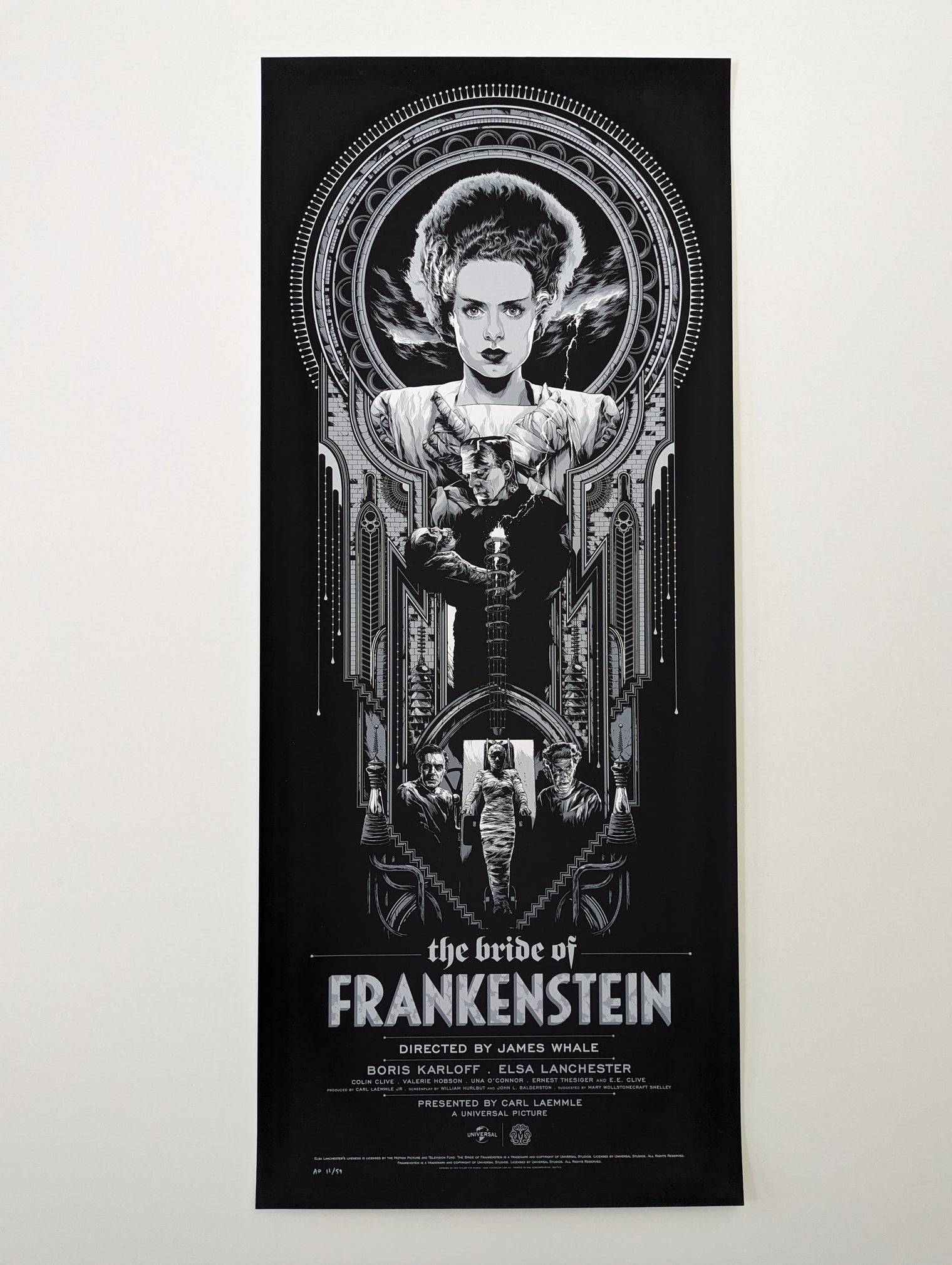 BRIDE OF FRANKENSTEIN, THE (regular) by Ken Taylor