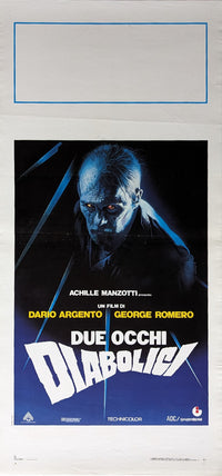 TWO EVIL EYES - Italian locadina poster