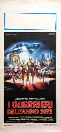 WARRIORS OF THE YEAR 2072 - Italian locadina poster