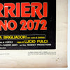 WARRIORS OF THE YEAR 2072 - Italian locadina poster