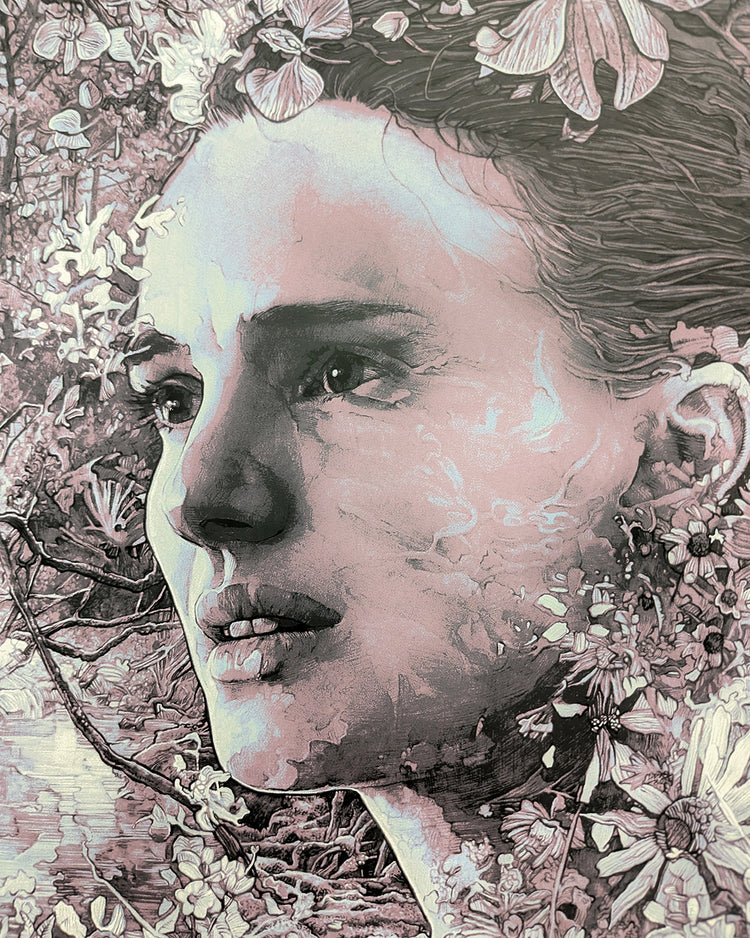 ANNIHILATION (regular) by Krzysztof DomaradzkiLimited edition screen print for Alex Garland's Annihilation, created by artist Krzysztof Domaradzki. This movie poster is a collectible art print produced using traditional silkscreen printing techniques. Pri