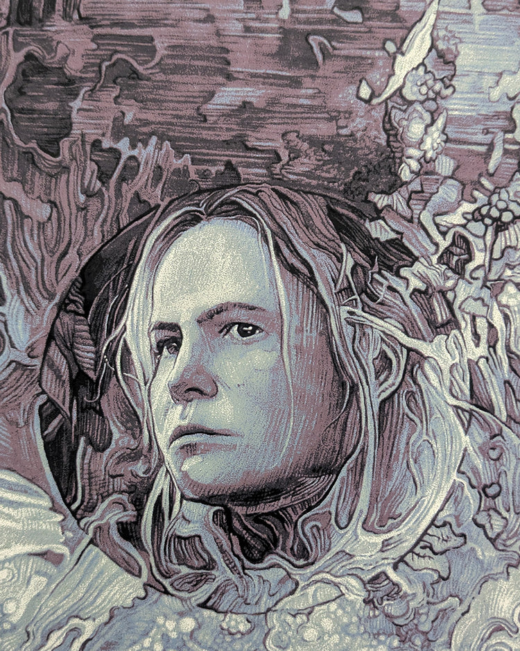 ANNIHILATION (regular) by Krzysztof DomaradzkiLimited edition screen print for Alex Garland's Annihilation, created by artist Krzysztof Domaradzki. This movie poster is a collectible art print produced using traditional silkscreen printing techniques. Pri