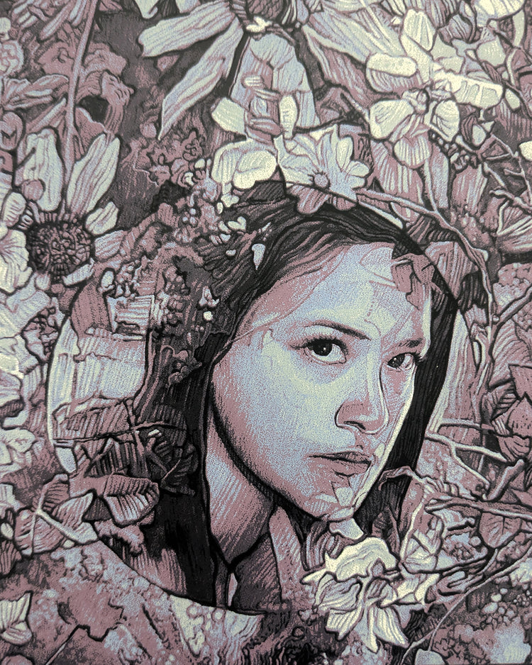 ANNIHILATION (regular) by Krzysztof DomaradzkiLimited edition screen print for Alex Garland's Annihilation, created by artist Krzysztof Domaradzki. This movie poster is a collectible art print produced using traditional silkscreen printing techniques. Pri