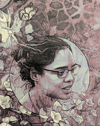 ANNIHILATION (regular) by Krzysztof DomaradzkiLimited edition screen print for Alex Garland's Annihilation, created by artist Krzysztof Domaradzki. This movie poster is a collectible art print produced using traditional silkscreen printing techniques. Pri