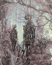 ANNIHILATION (regular) by Krzysztof DomaradzkiLimited edition screen print for Alex Garland's Annihilation, created by artist Krzysztof Domaradzki. This movie poster is a collectible art print produced using traditional silkscreen printing techniques. Pri