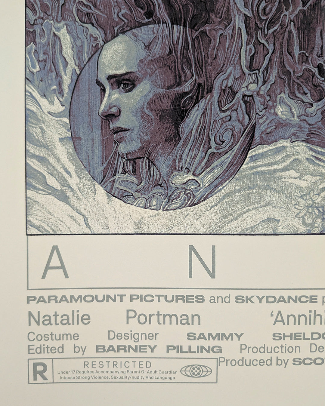 ANNIHILATION (regular) by Krzysztof DomaradzkiLimited edition screen print for Alex Garland's Annihilation, created by artist Krzysztof Domaradzki. This movie poster is a collectible art print produced using traditional silkscreen printing techniques. Pri