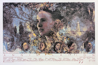 ANNIHILATION (variant) by Krzysztof DomaradzkiLimited edition screen print for Alex Garland's Annihilation, created by artist Krzysztof Domaradzki. This movie poster is a collectible art print produced using traditional silkscreen printing techniques. Pri