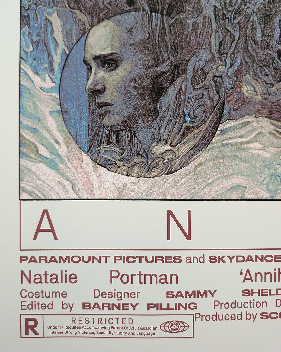 ANNIHILATION (variant) by Krzysztof DomaradzkiLimited edition screen print for Alex Garland's Annihilation, created by artist Krzysztof Domaradzki. This movie poster is a collectible art print produced using traditional silkscreen printing techniques. Pri