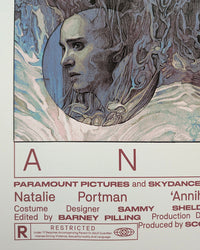 ANNIHILATION (variant) by Krzysztof DomaradzkiLimited edition screen print for Alex Garland's Annihilation, created by artist Krzysztof Domaradzki. This movie poster is a collectible art print produced using traditional silkscreen printing techniques. Pri