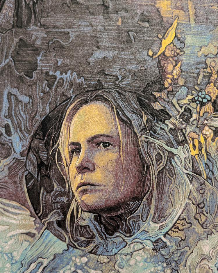 ANNIHILATION (variant) by Krzysztof DomaradzkiLimited edition screen print for Alex Garland's Annihilation, created by artist Krzysztof Domaradzki. This movie poster is a collectible art print produced using traditional silkscreen printing techniques. Pri