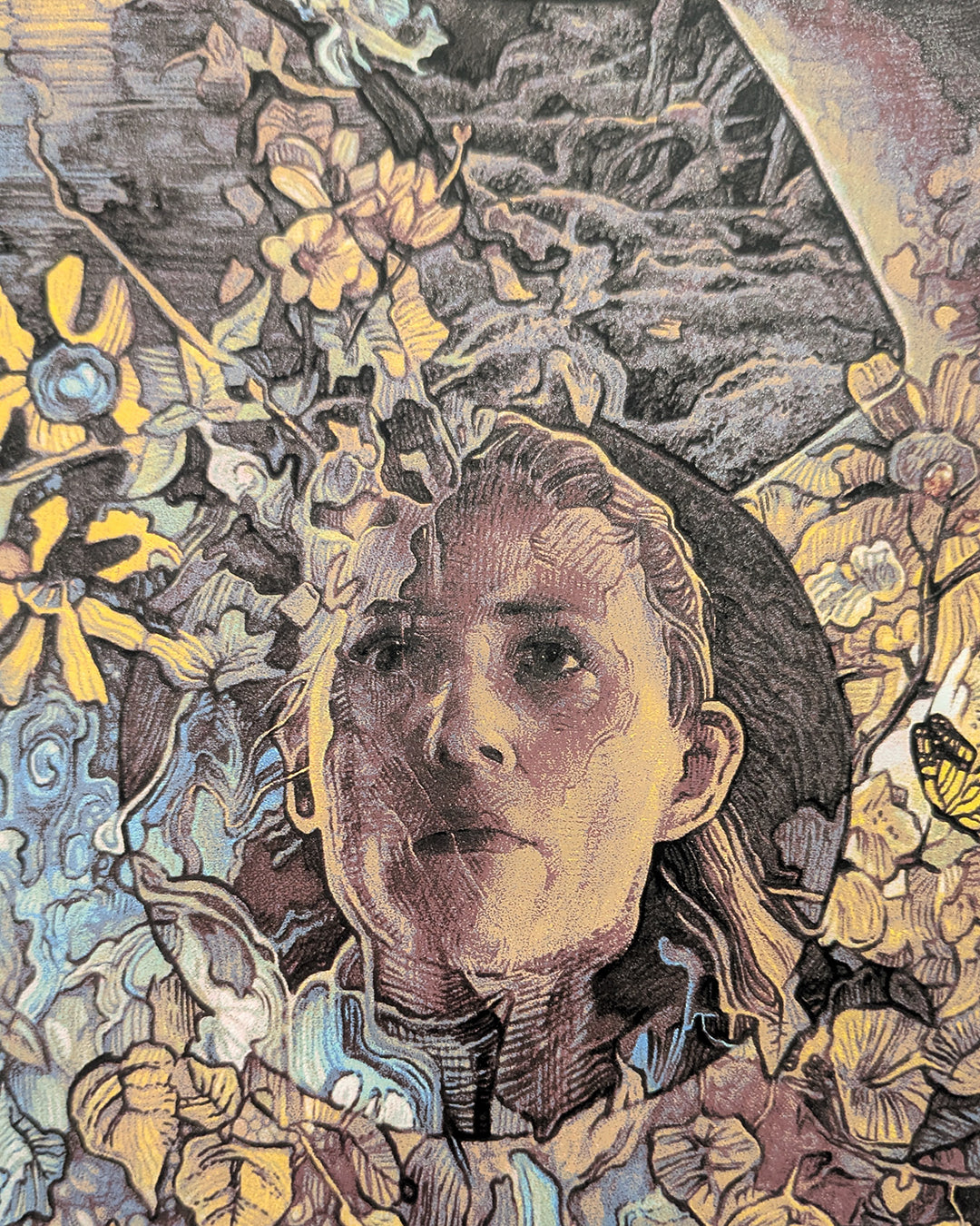 ANNIHILATION (variant) by Krzysztof DomaradzkiLimited edition screen print for Alex Garland's Annihilation, created by artist Krzysztof Domaradzki. This movie poster is a collectible art print produced using traditional silkscreen printing techniques. Pri