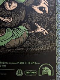 BATTLE FOR THE PLANET OF THE APES (variant) by Florian Bertmer