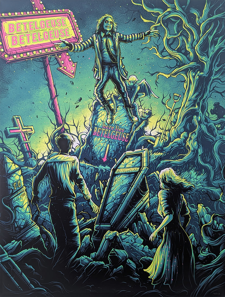 BEETLEJUICE by Dan Mumford