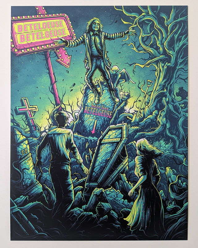 BEETLEJUICE by Dan Mumford