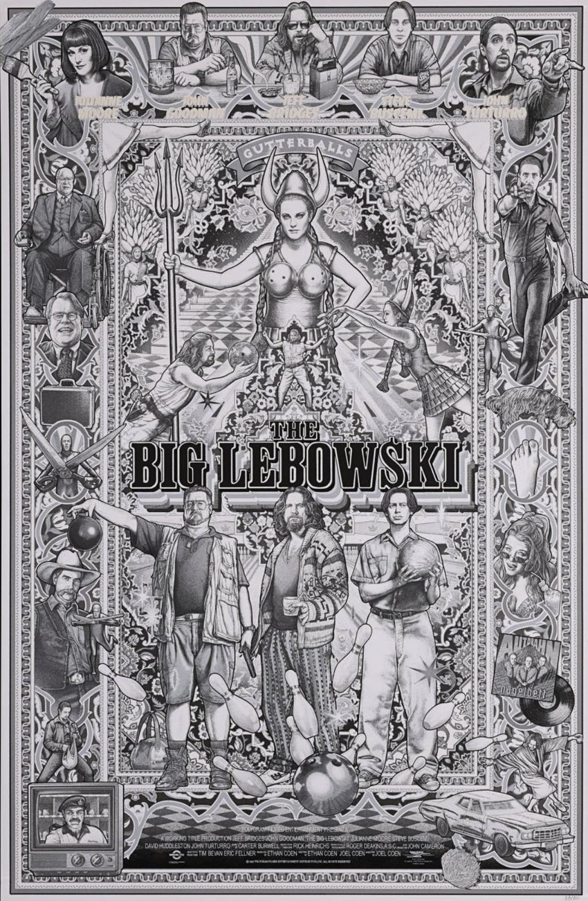 BIG LEBOWSKI, THE (keyline) by Ise Ananphada