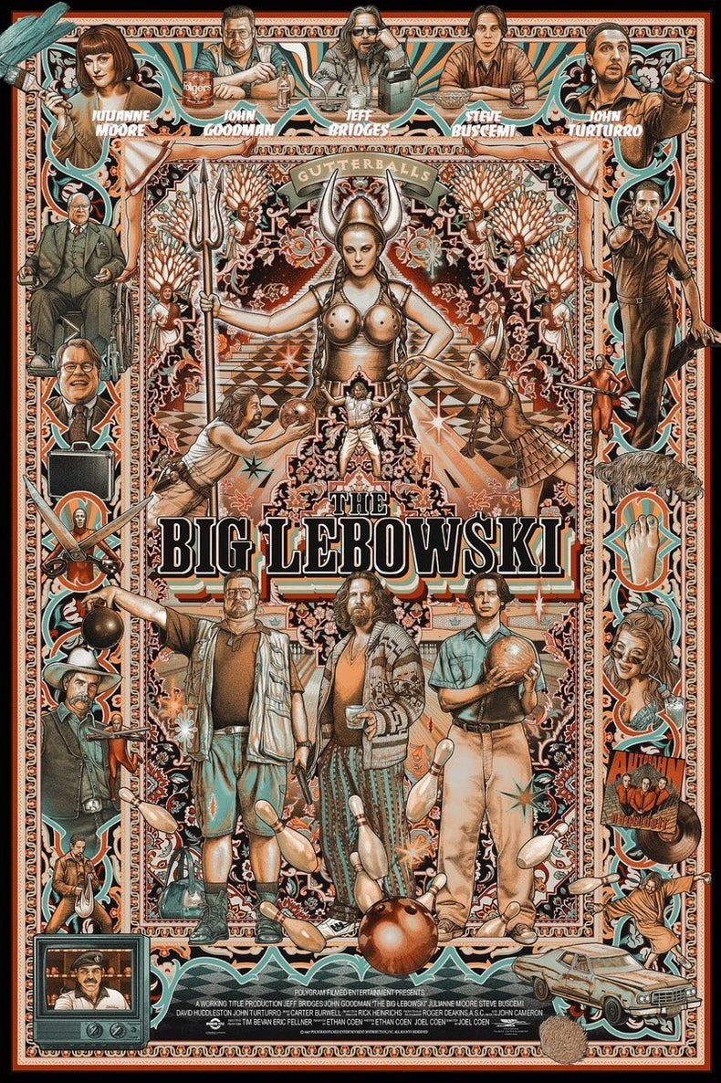 BIG LEBOWSKI, THE (variant one) by Ise Ananphada